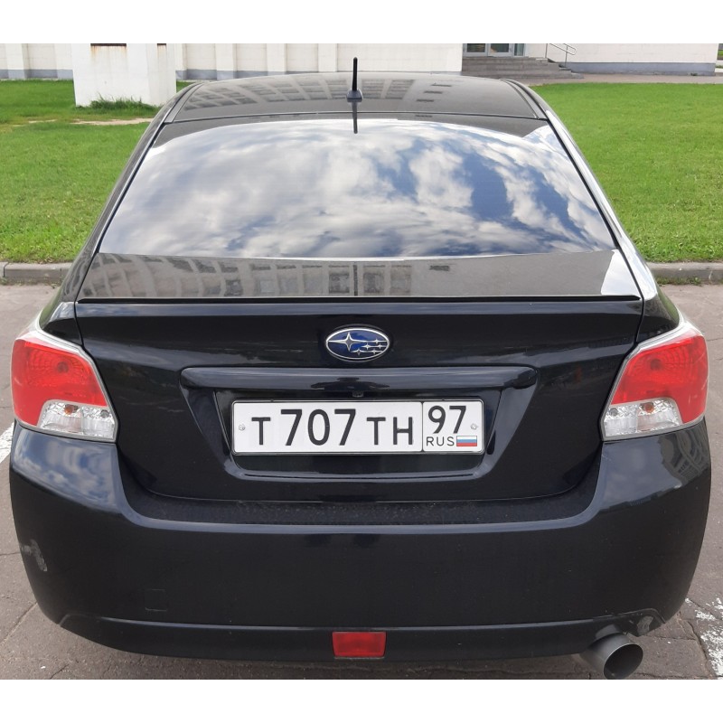 Лип спойлер Subaru Impreza 2011-2014